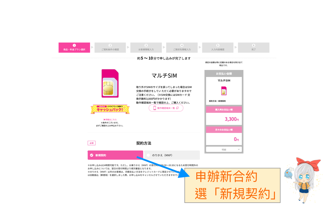 日本門號UQ-mobile申辦教學